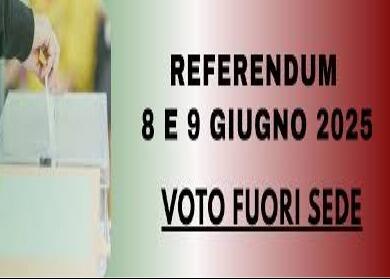 Immagine: Avviso per cittadini elettori fuori sede