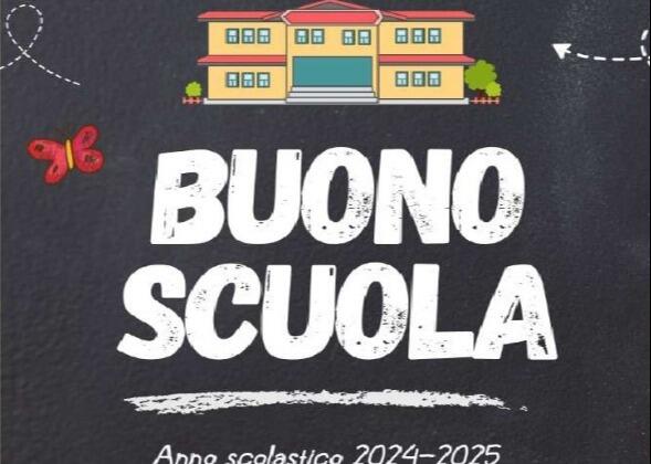 Immagine: BUONO SCUOLA A. S. 2024 - 2025